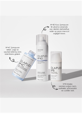 Olaplex No. 4D Clean Volume Detox Hacim Veren Detoks Etkili Kuru Şampuan_11