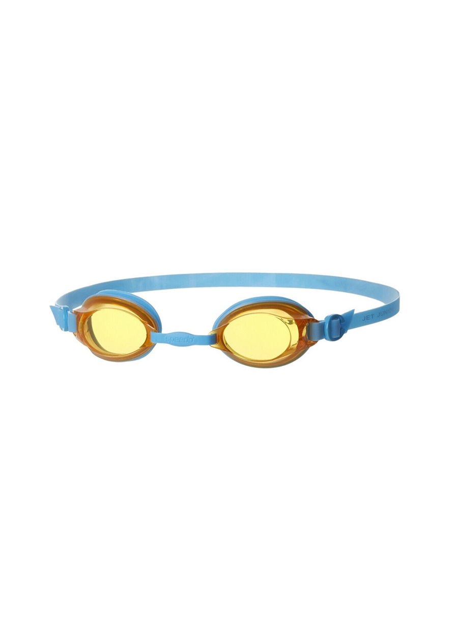 Speedo Mavi - Turuncu Erkek Çocuk Yüzücü Gözlüğü 8-092989082 SPEEDO JET V2 GOG JU BL