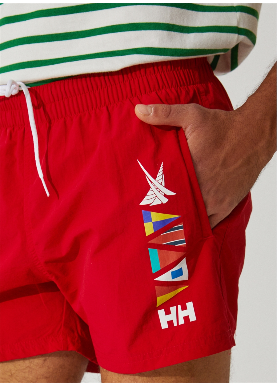 Helly Hansen Normal Kırmızı Erkek Şort HHA.34031_CASCAIS TRUNK_4