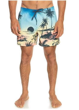 Quiksilver Mavi Erkek Şort Mayo EQYJV03999 PARADISE 15 M JAMV_1