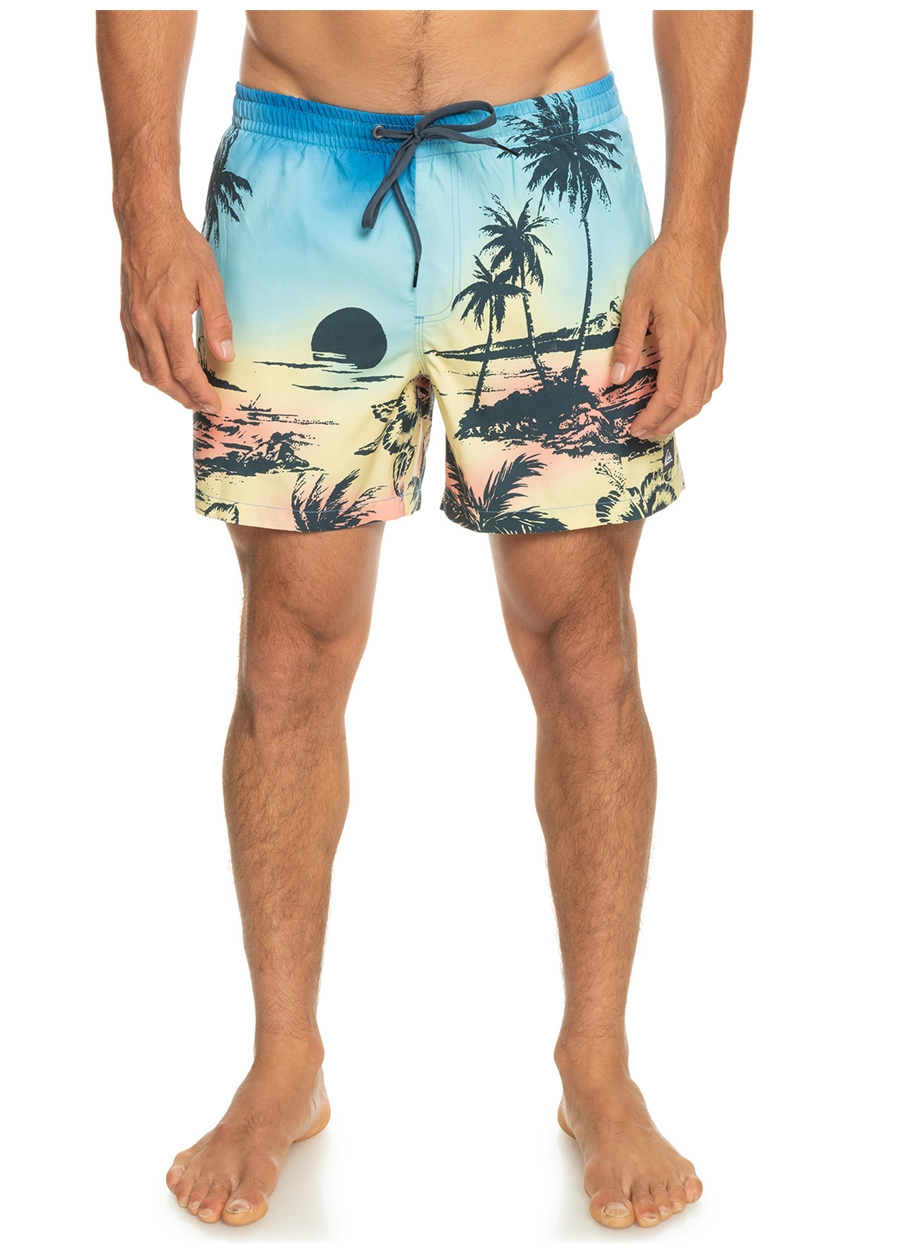 Quiksilver Mavi Erkek Şort Mayo EQYJV03999 PARADISE 15 M JAMV_1