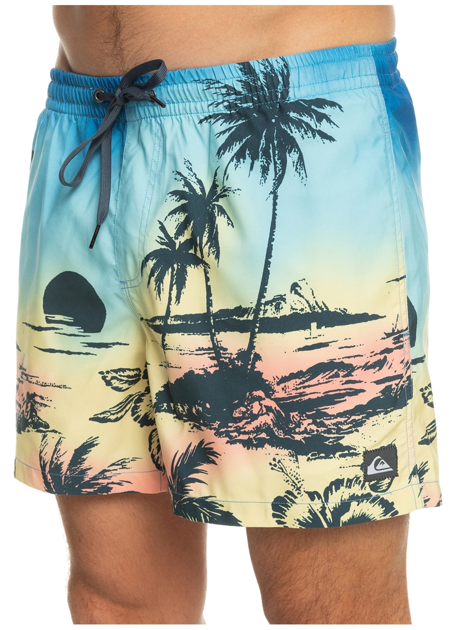 Quiksilver Mavi Erkek Şort Mayo EQYJV03999 PARADISE 15 M JAMV_3