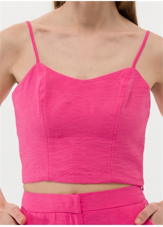 Pierre Cardin Normal Bel Cropped Fit Pembe Kadın Pantolon KRAF-P_5