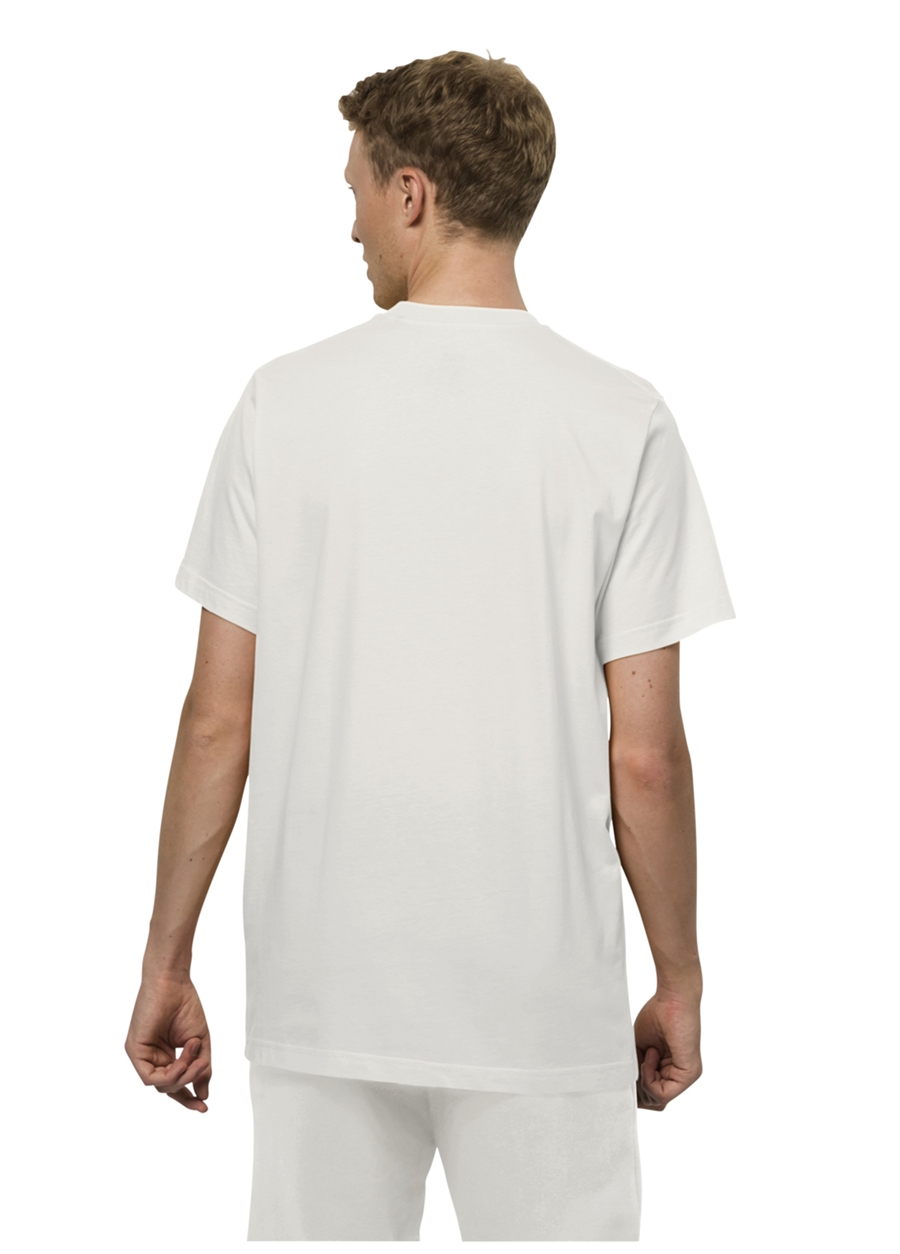 Jack Wolfskin Bisiklet Yaka Beyaz T-Shirt | 1616156 - Essential Erkek T M Boyner 1808382_5000