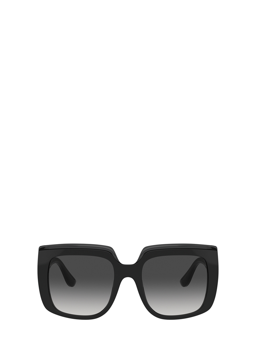 Dolce&Gabbana DG4414 Kare Siyah Kadın Güneş Gözlüğü