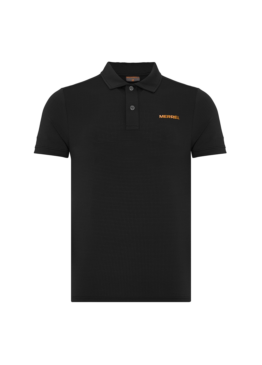 Merrell Siyah Erkek Polo T-Shirt M3PRO Polo T-Shirt
