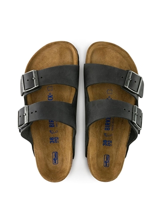 Birkenstock Siyah Erkek Birko-Flor Terlik 752483 ARIZONA SFB_2