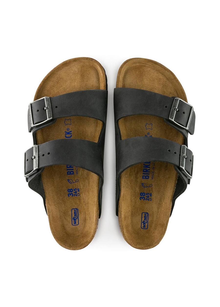 Birkenstock Siyah Erkek Birko-Flor Terlik 752483 ARIZONA SFB_2