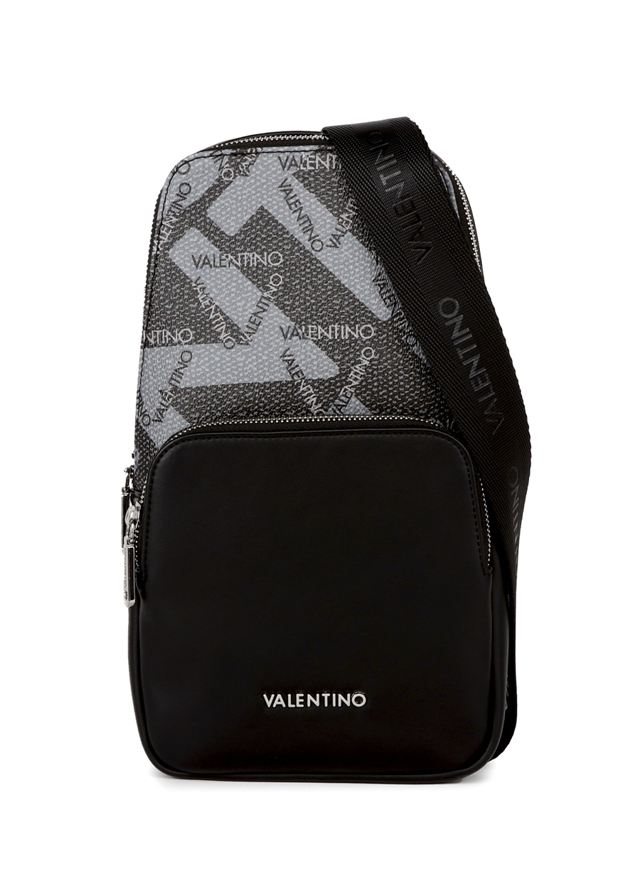 Valentino Siyah Erkek Postacı Çantası VBS6R905