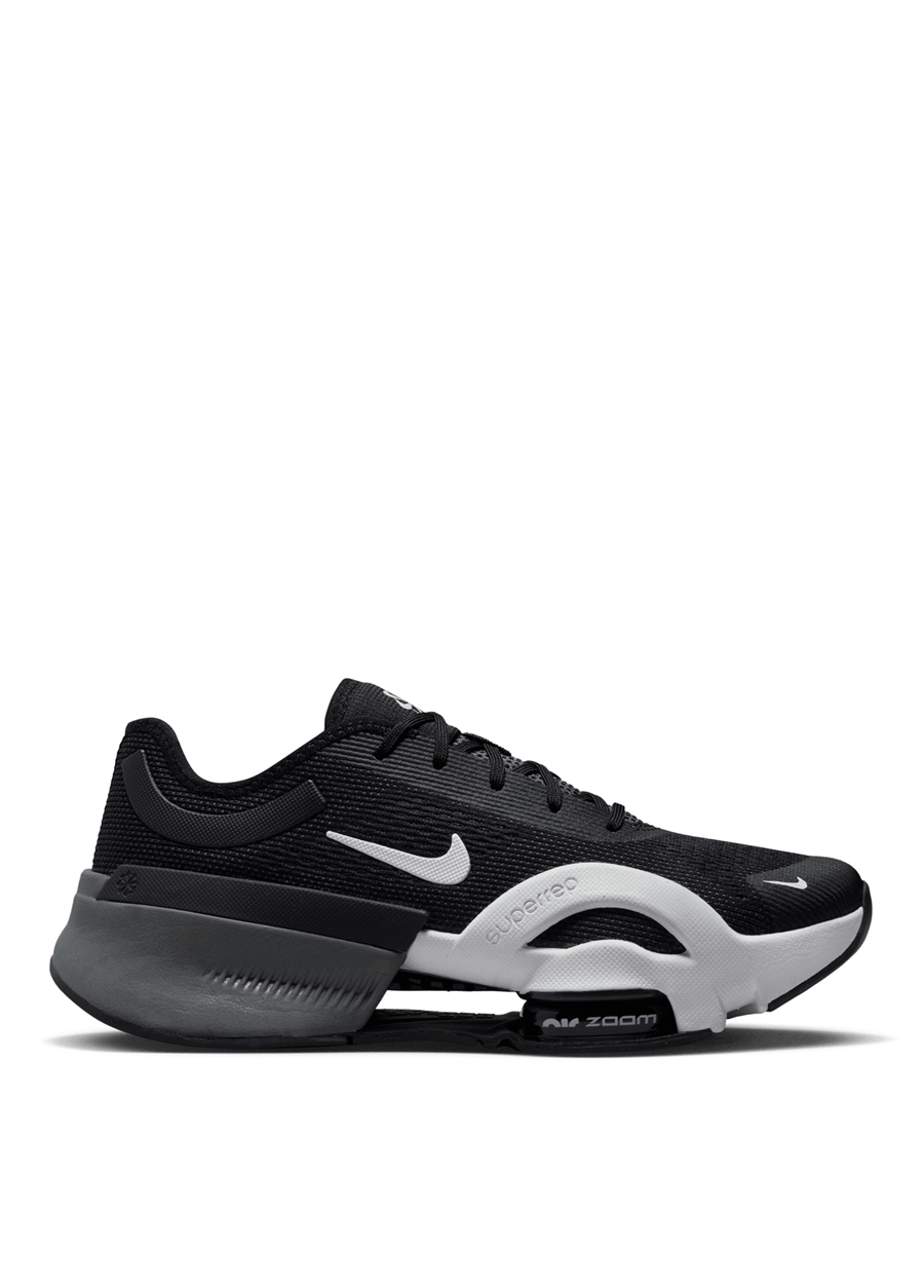Nike Siyah - Gri - Gümüş Kadın Training Ayakkabısı DO9837-001 W NIKE ZOOM SUPERREP 4 N