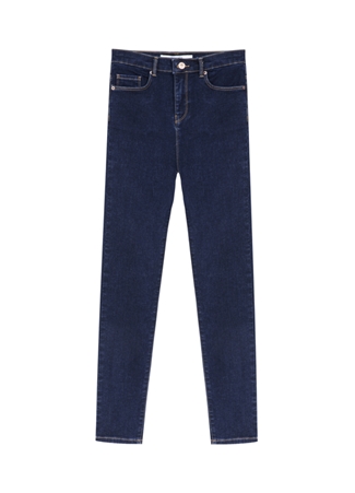 İpekyol Normal Bel Skinny Paça Skinny Fit Koyu İndigo Kadın Denim Pantolon I00000018002AC7_1