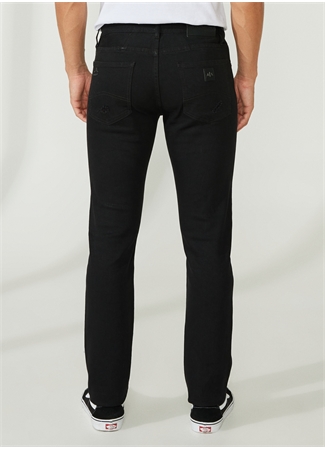 Armani Exchange Normal Bel Normal Siyah Erkek Denim Pantolon 3RZJ13 1200-BLACK_4