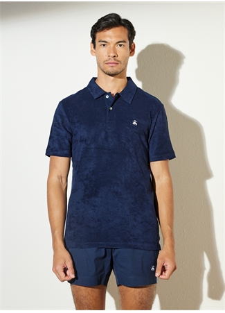 Brooks Brothers Polo Yaka Lacivert Erkek T-Shirt BBSP23MTS015_4