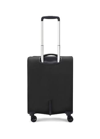 Roncato Siyah Unisex Çekçekli Kumaş Valiz JOY TROLLEY EXPANDABLE Nero_5