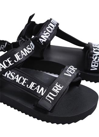 Versace Jeans Couture Siyah Erkek Terlik 74YA3S7B_4