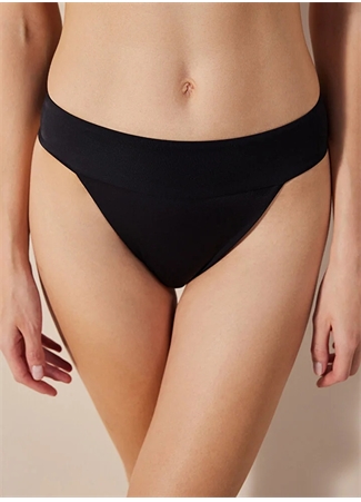 Penti Siyah Kadın Basic Belt Bikini Altı PLKZH72Y23IY_1