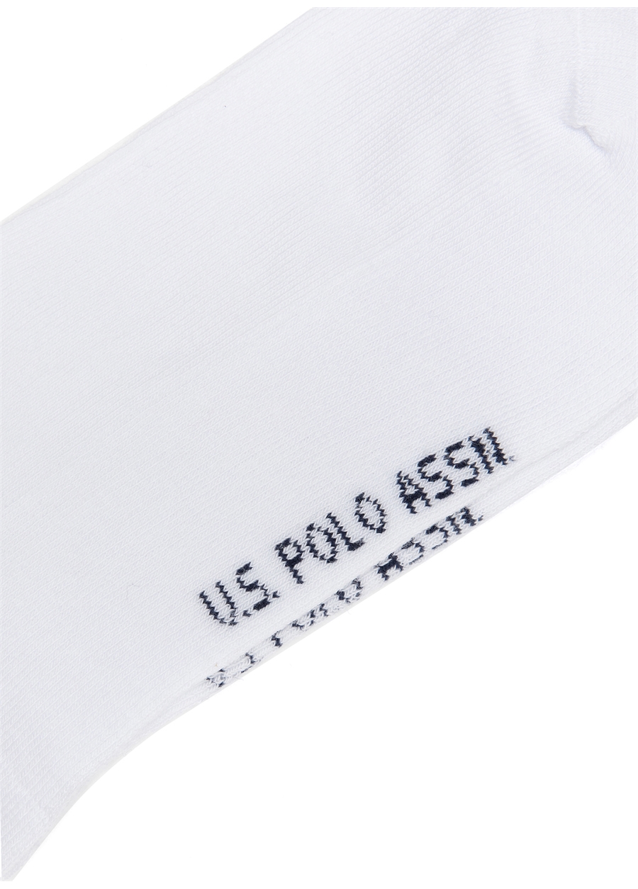 U.S. Polo Assn. Erkek Beyaz Çorap A081SZ013.P01.BRAN_2