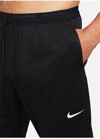 Nike Siyah - Gri - Gümüş Erkek Yuvarlak Yaka Eşofman Altı DQ4740-010 M NK DF PHENOMKNIT PANT_3