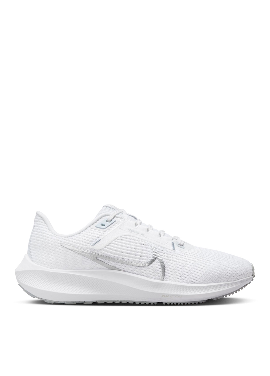Nike Beyaz Kadın Deri Koşu Ayakkabısı DV3854-101 W NIKE AIR ZOOM PEG 40
