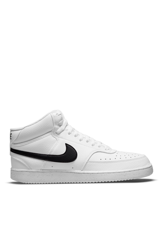 Nike Beyaz Erkek Deri Lifestyle Ayakkabı DN3577-101 COURT VISION MID NN