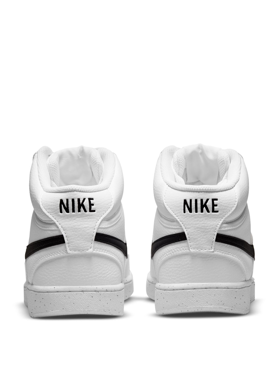 Nike Beyaz Erkek Deri Lifestyle Ayakkabı DN3577-101 COURT VISION MID NN_3