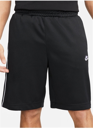 Nike Siyah - Gri - Gümüş Erkek Şort DX0733-010 M NK CLUB PK SHORT_4