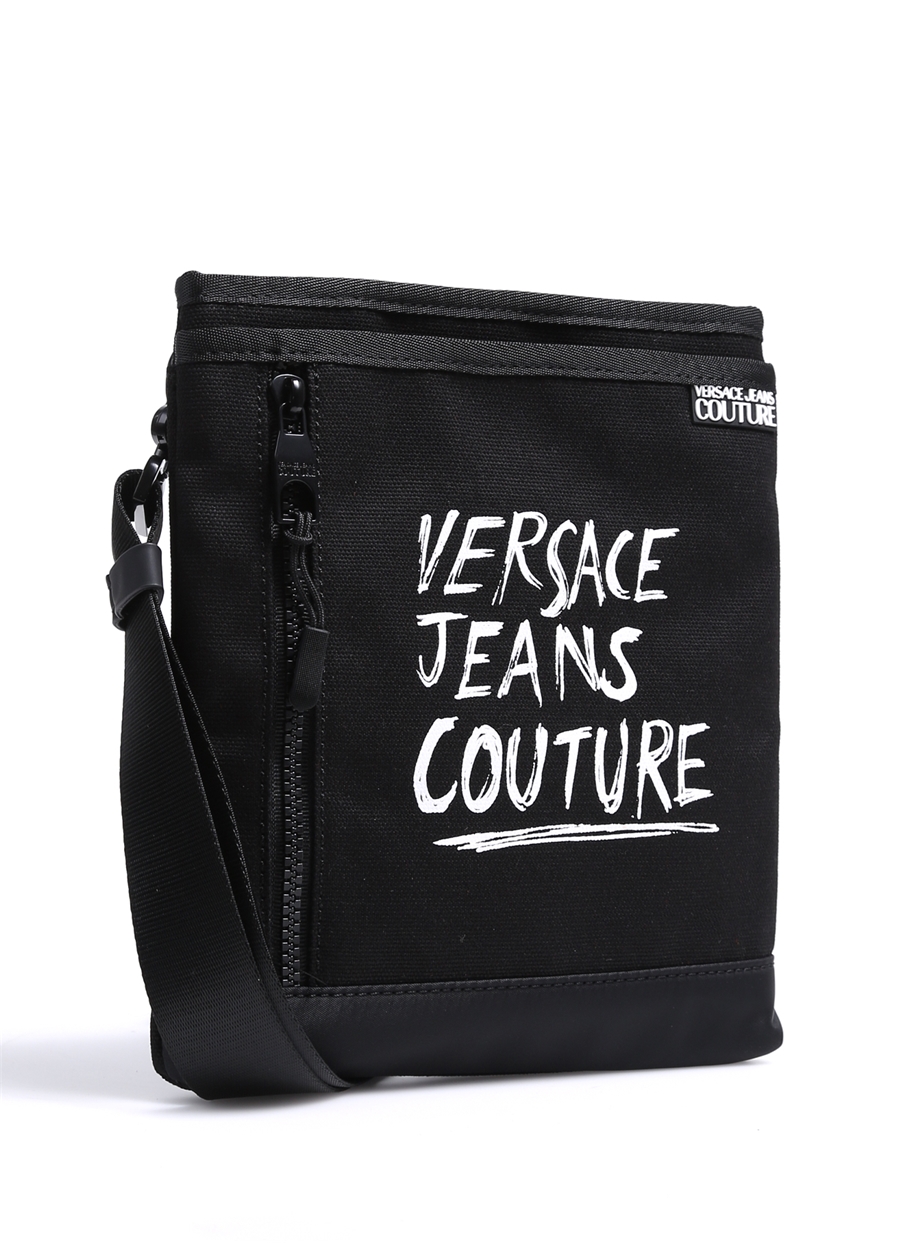 Versace Jeans Couture Siyah Erkek Postacı Çantası 74YA4B56ZS577899_1