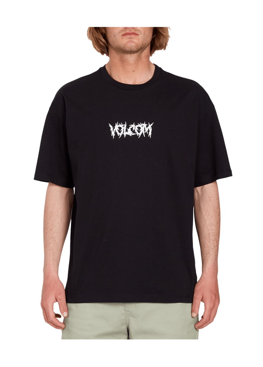 Volcom Siyah Erkek T-Shirt A4312304_Volcom Edener Lse Blk Tişö