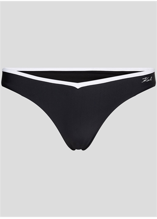 KARL LAGERFELD Siyah Kadın Bikini Alt 230W2203_3