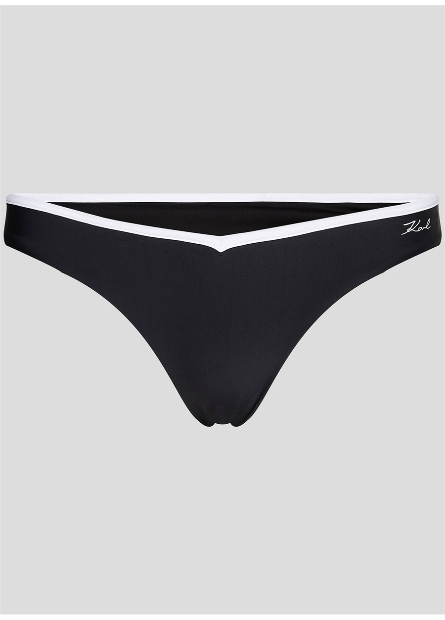 KARL LAGERFELD Siyah Kadın Bikini Alt 230W2203_3