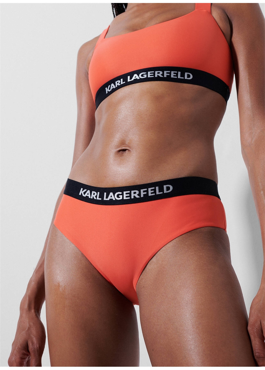 KARL LAGERFELD Turuncu Kadın Bikini Alt 230W2214