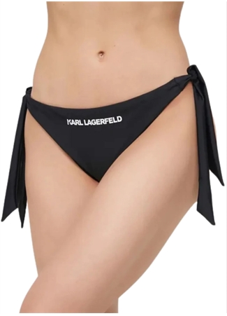 KARL LAGERFELD Siyah Kadın Bikini Alt 231W2222_0