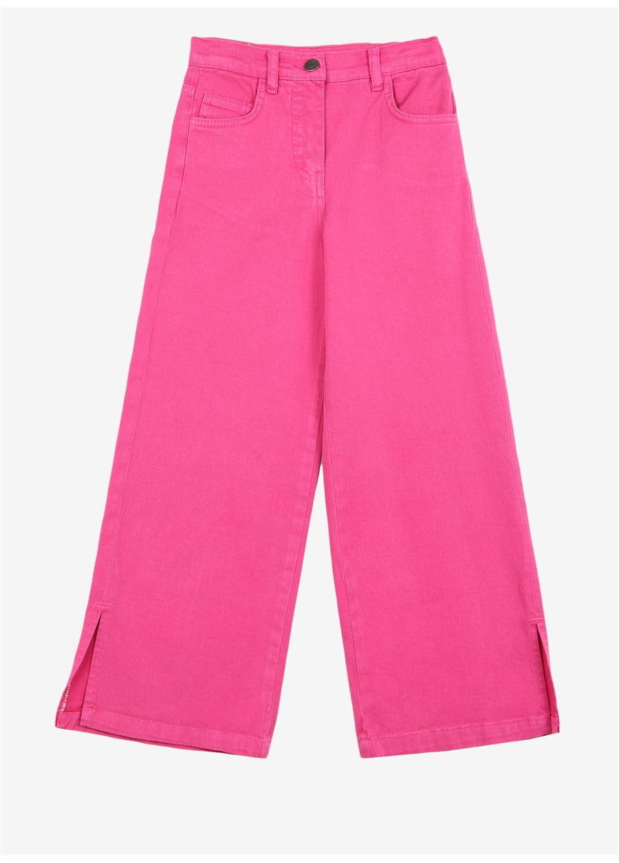 Barbie Normal Bel Bol Paça Pembe Kız Çocuk Pantolon BRB3WG-PNT5