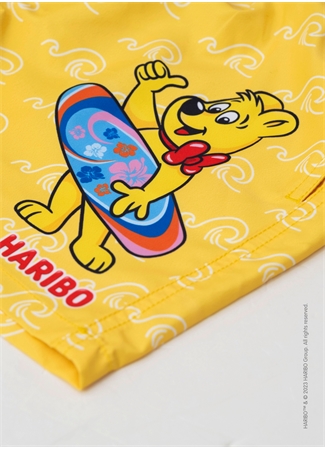 Haribo Sarı Erkek Çocuk Şort Mayo HRBSWM005_1