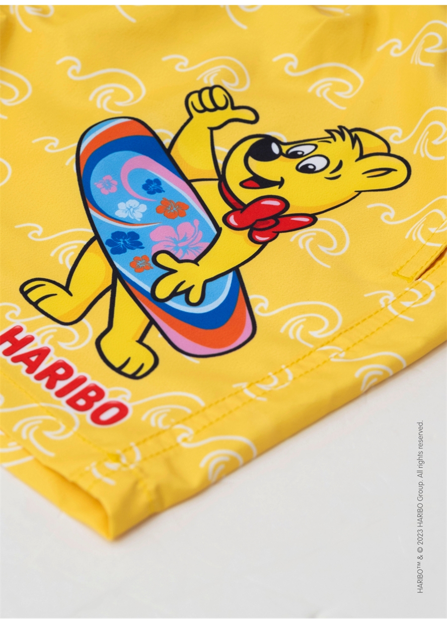 Haribo Sarı Erkek Çocuk Şort Mayo HRBSWM005_1