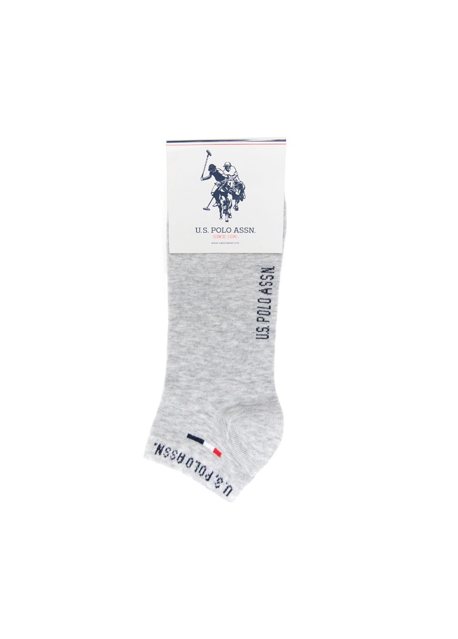 U.S. Polo Assn. Gri Melanj Erkek Çorap A081SZ013.P02.JAMES_3