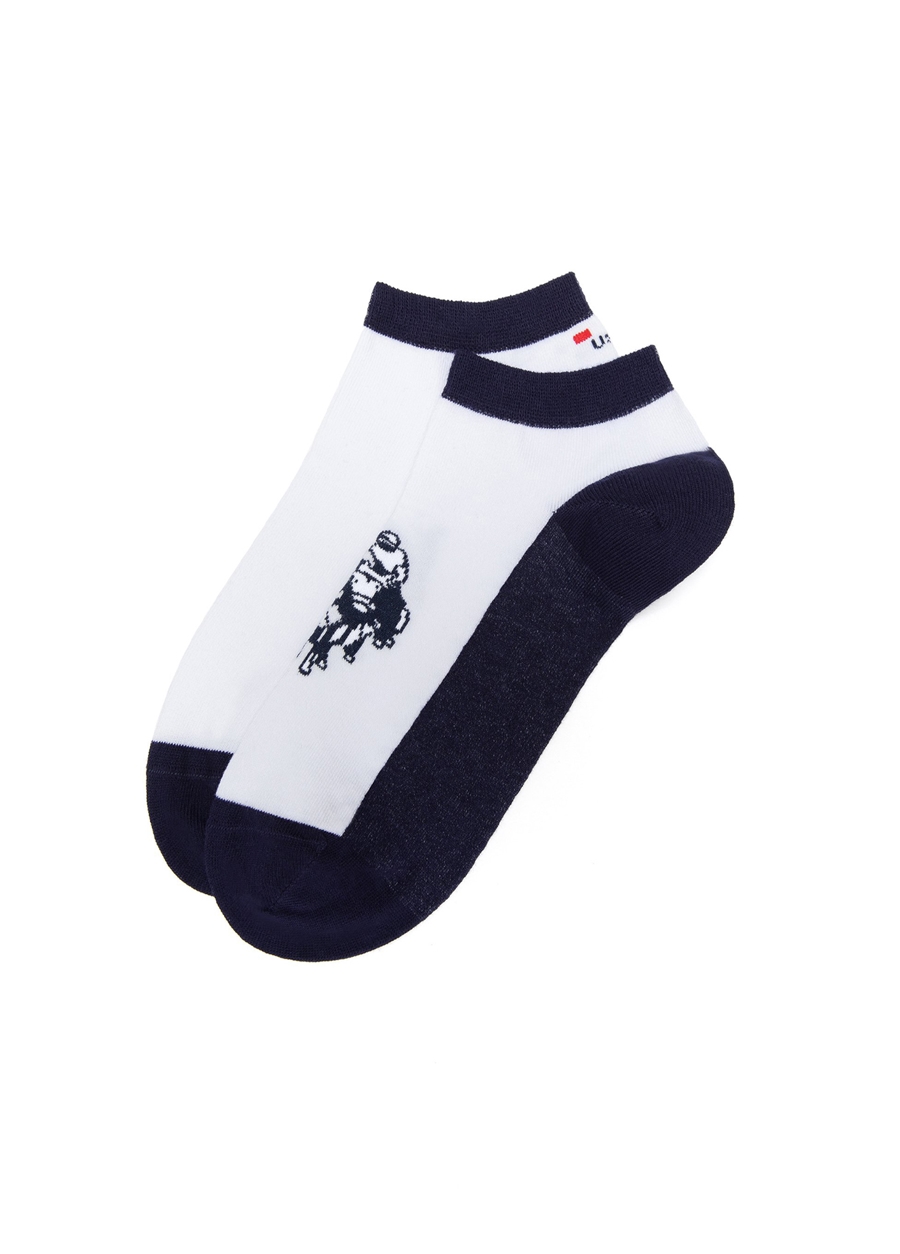 U.S. Polo Assn. Erkek Beyaz Çorap A081SZ013.P02.TAMAS