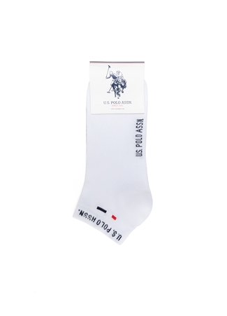 U.S. Polo Assn. Erkek Beyaz Çorap A081SZ013.P02.JAMES_3