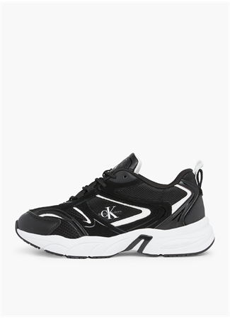 Calvin Klein Siyah Kadın Deri Sneaker YW0YW00891BEH_1