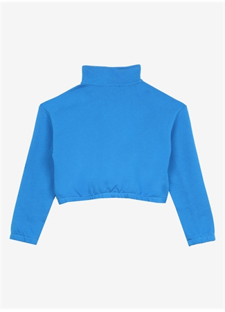 Discovery Expedition Saks Kız Çocuk Dik Yaka Crop Baskılı Sweatshirt D3WG-SWT22_2