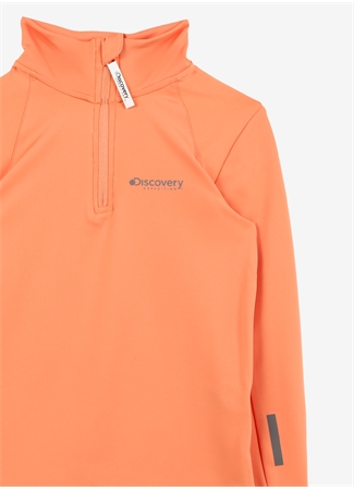 Discovery Expedition Somon Kız Çocuk Dik Yaka Sweatshirt D3WG-SWT21_2