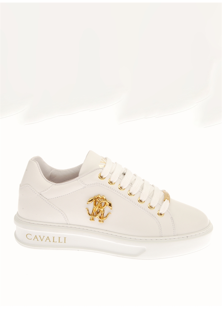 Roberto Cavalli Beyaz Kadın Sneaker 18620