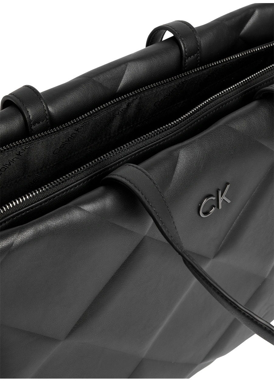 Calvin Klein 29X38x13,5 Cm Siyah Kadın El Çantası K60K610761_2