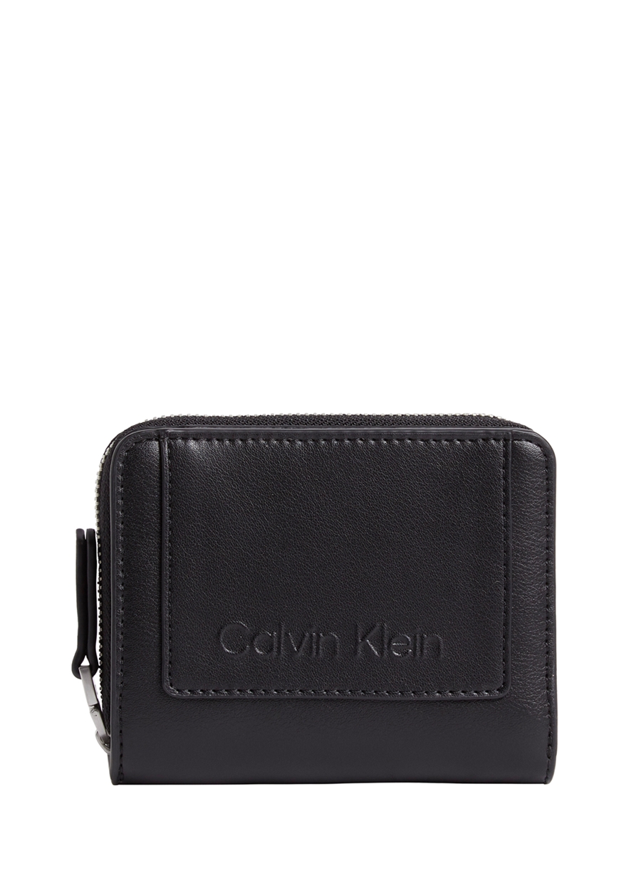 Calvin Klein Siyah Kadın 10X12x2,5 Cüzdan K60K611099
