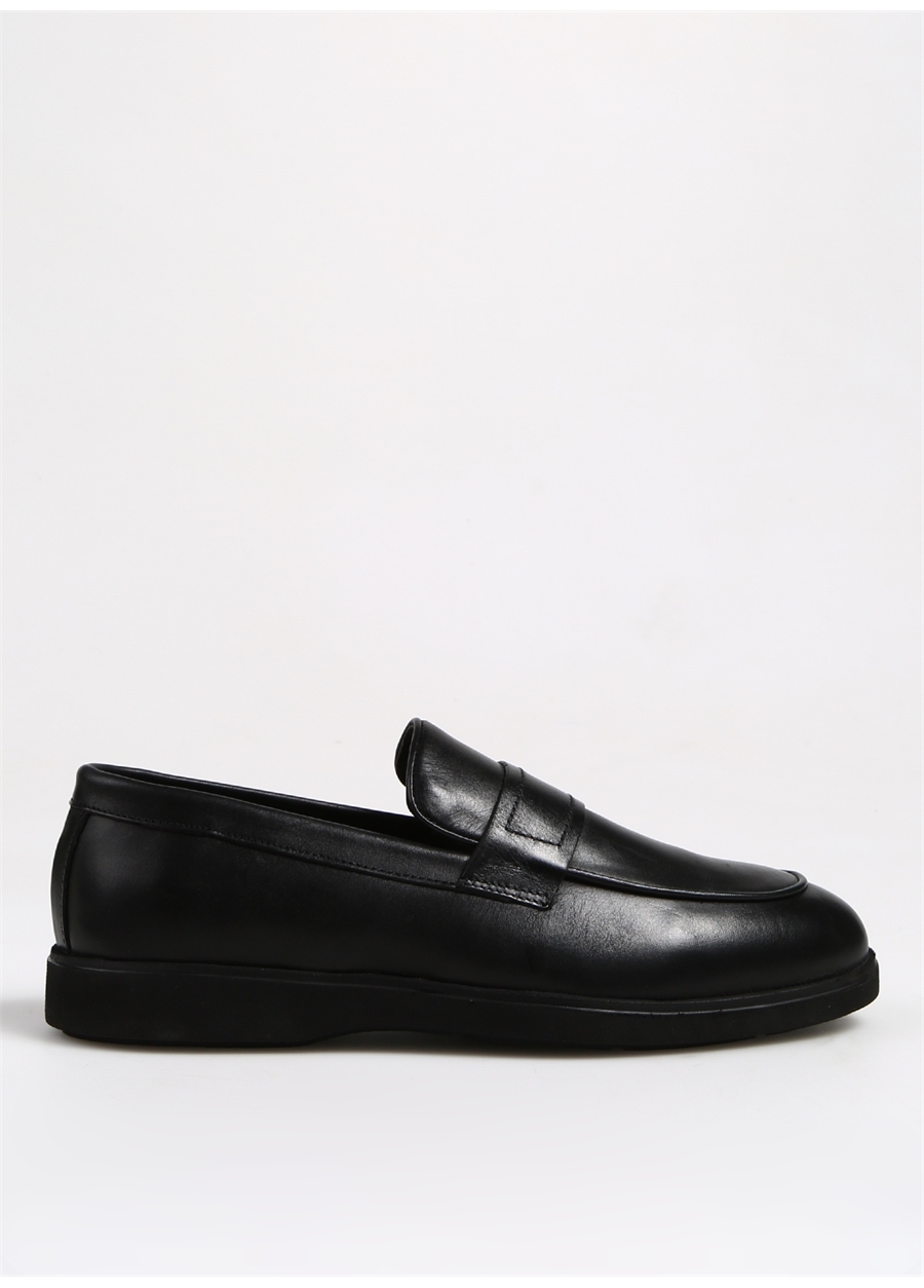 Fabrika Siyah Erkek Klasik Ayakkabı BANGOR