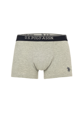 U.S. Polo Assn. Gri Melanj Erkek Boxer I081SZ0IA.000.3BMDLAL_1