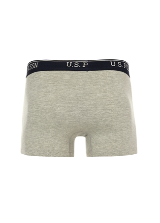 U.S. Polo Assn. Gri Melanj Erkek Boxer I081SZ0IA.000.3BMDLAL_2