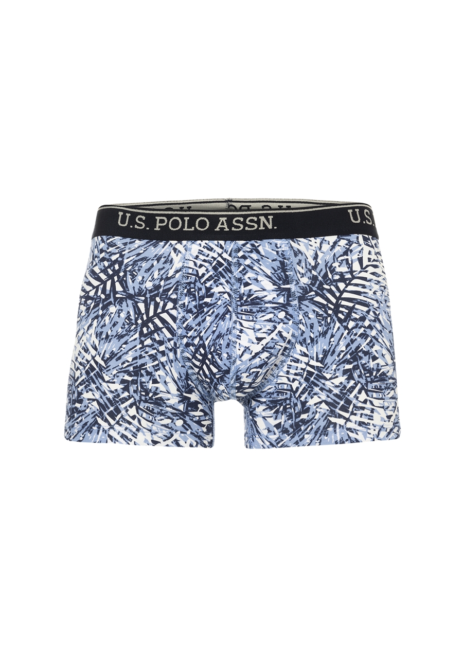 U.S. Polo Assn. Gri Melanj Erkek Boxer I081SZ0IA.000.3BMDLAL_5