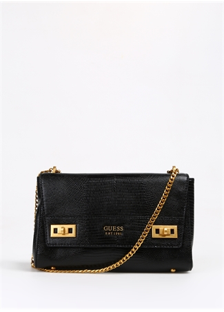 Guess Siyah Kadın 14X26x7 Cm Omuz Çantası HWKA7870190BLA