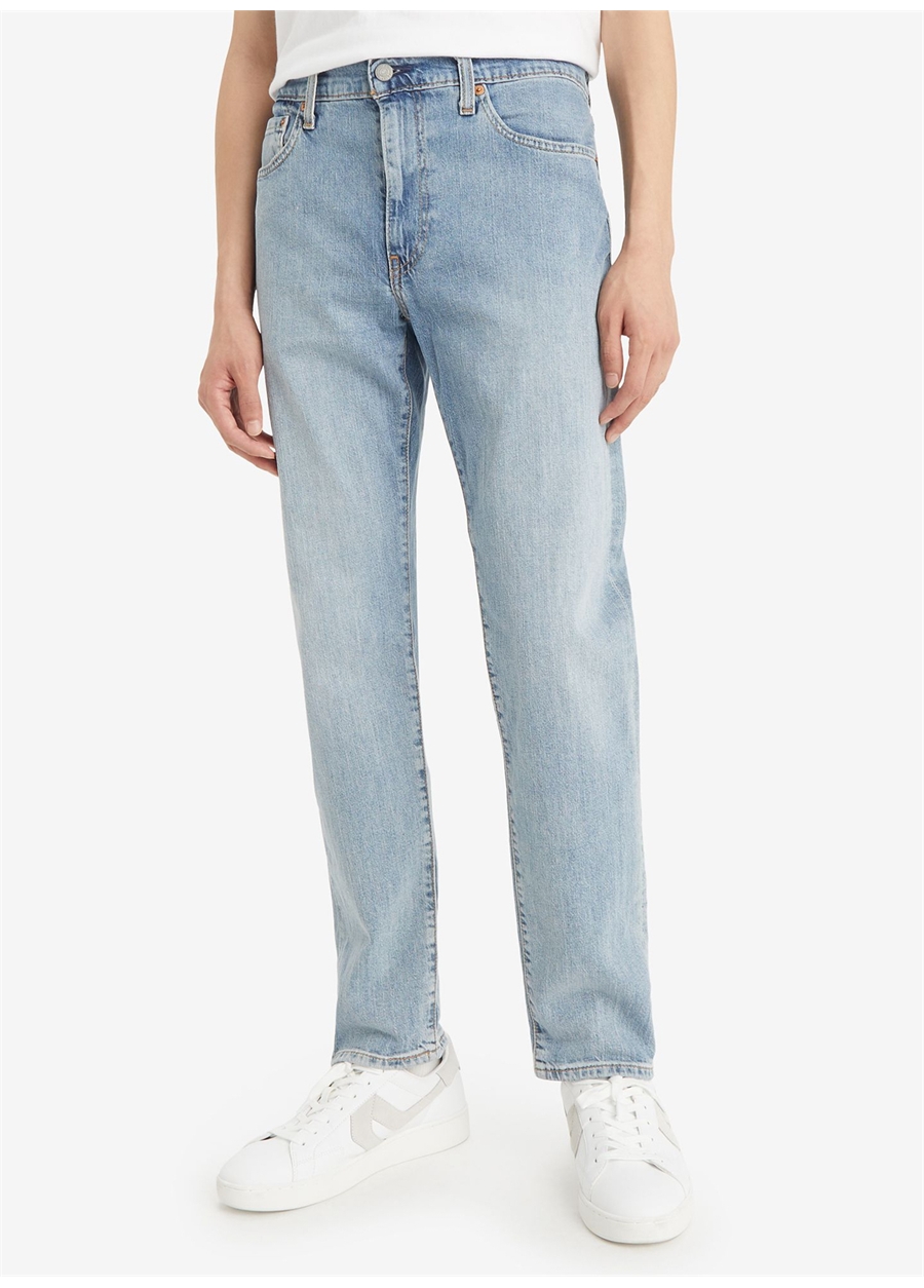 Levis 502 TAPER EASY LI Normal Bel Regular Tapered Açık Mavi Erkek Denim Pantolon_10